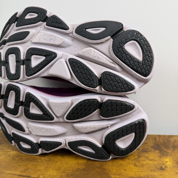 Hoka One One Bondi 8 Shoes Womens Size 9.5 Purple Running Cushioned 1127952 - Picture 11 of 13